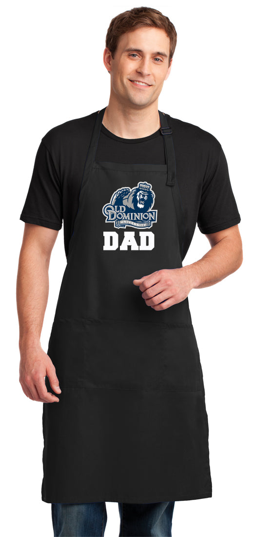 Old Dominion University Large Apron ODU Apron - Adjustable with Pockets