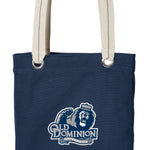 Old Dominion University Tote Bag ODU Deluxe Canvas Shoulder Bag