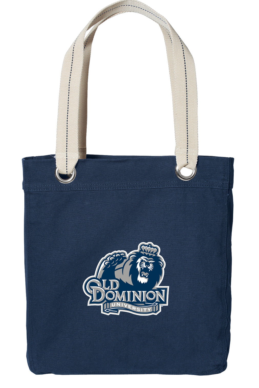 Old Dominion University Tote Bag ODU Deluxe Canvas Shoulder Bag