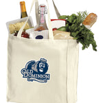 Old Dominion University Grocery Shopping Bag ODU Reusable Cotton Bag