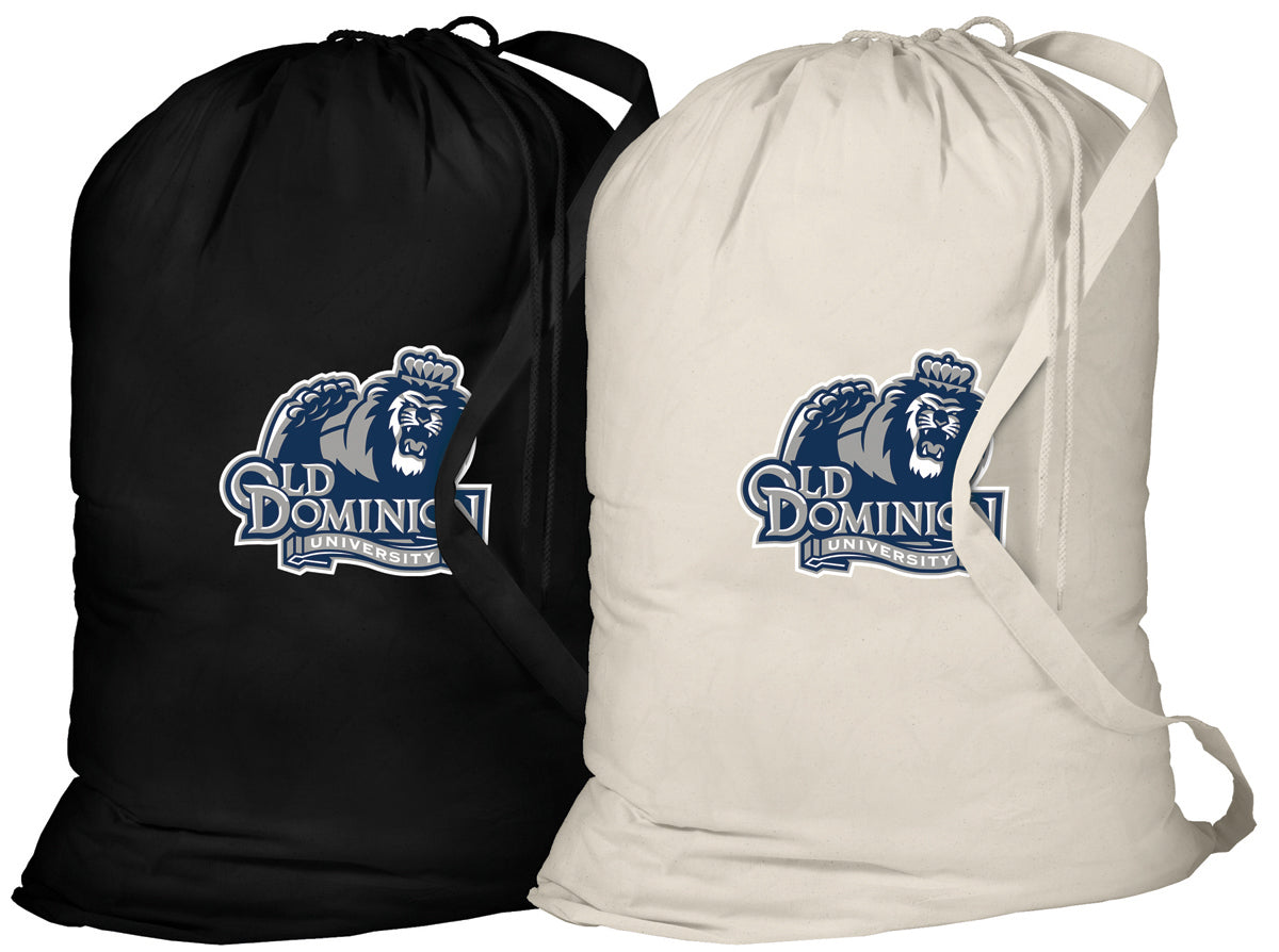 Old Dominion University Laundry Bags 2 PC Set ODU Clothes Bags