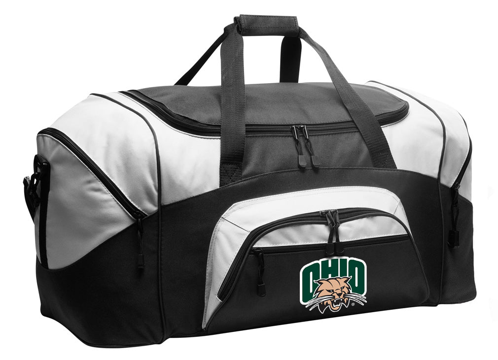 Ohio University Large Duffel Bag Ohio Bobcats Suitcase Luggage Bag