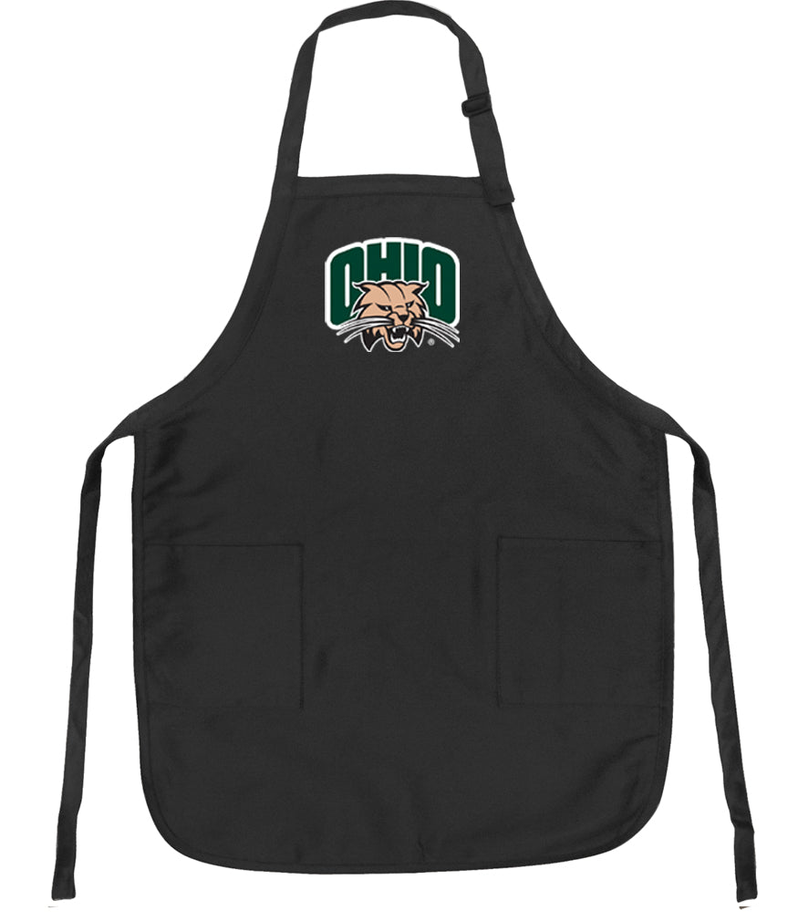 Ohio University Apron Ohio Bobcats Apron - Stain Resistant Fabric