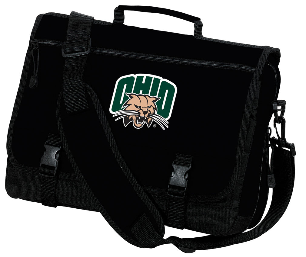 Ohio University Messenger Bag Ohio Bobcats Classic Laptop Bag