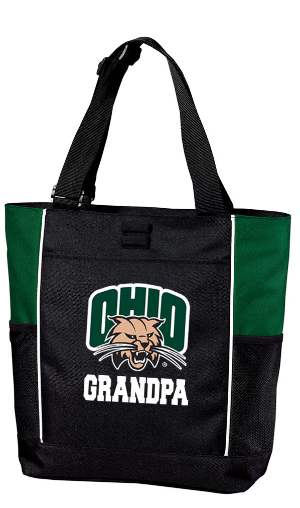 Ohio University Tote Bag Ohio Bobcats Carryall Tote