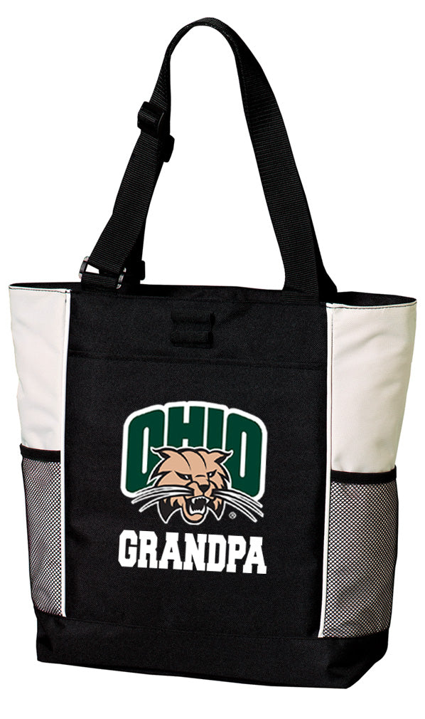 Ohio University Tote Bag Ohio Bobcats Carryall Tote