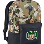 Ohio University Camo Backpack Ohio Bobcats Medium Classic Style Backpack