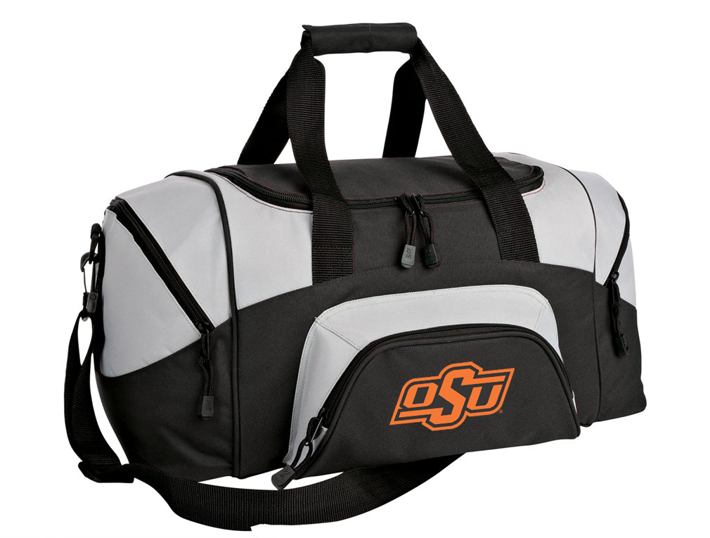 Oklahoma State Small Duffel Bag OSU Cowboys Carryon Suitcase or Gym Bag