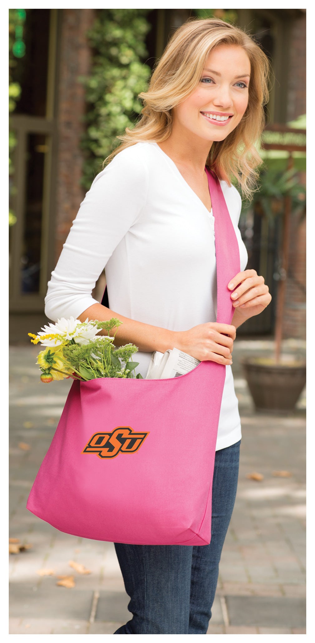 Oklahoma State Cross Body Bag OSU Cowboys Shoulder Tote Bag - Sling Style