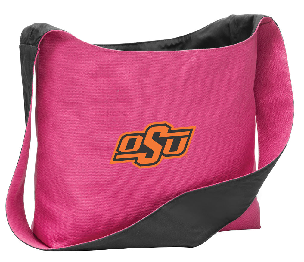 Oklahoma State Cross Body Bag OSU Cowboys Shoulder Tote Bag - Sling Style