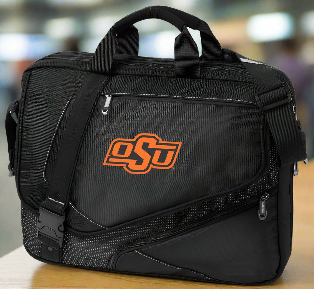 Oklahoma State Laptop Bag OSU Cowboys Messenger Travel Bag