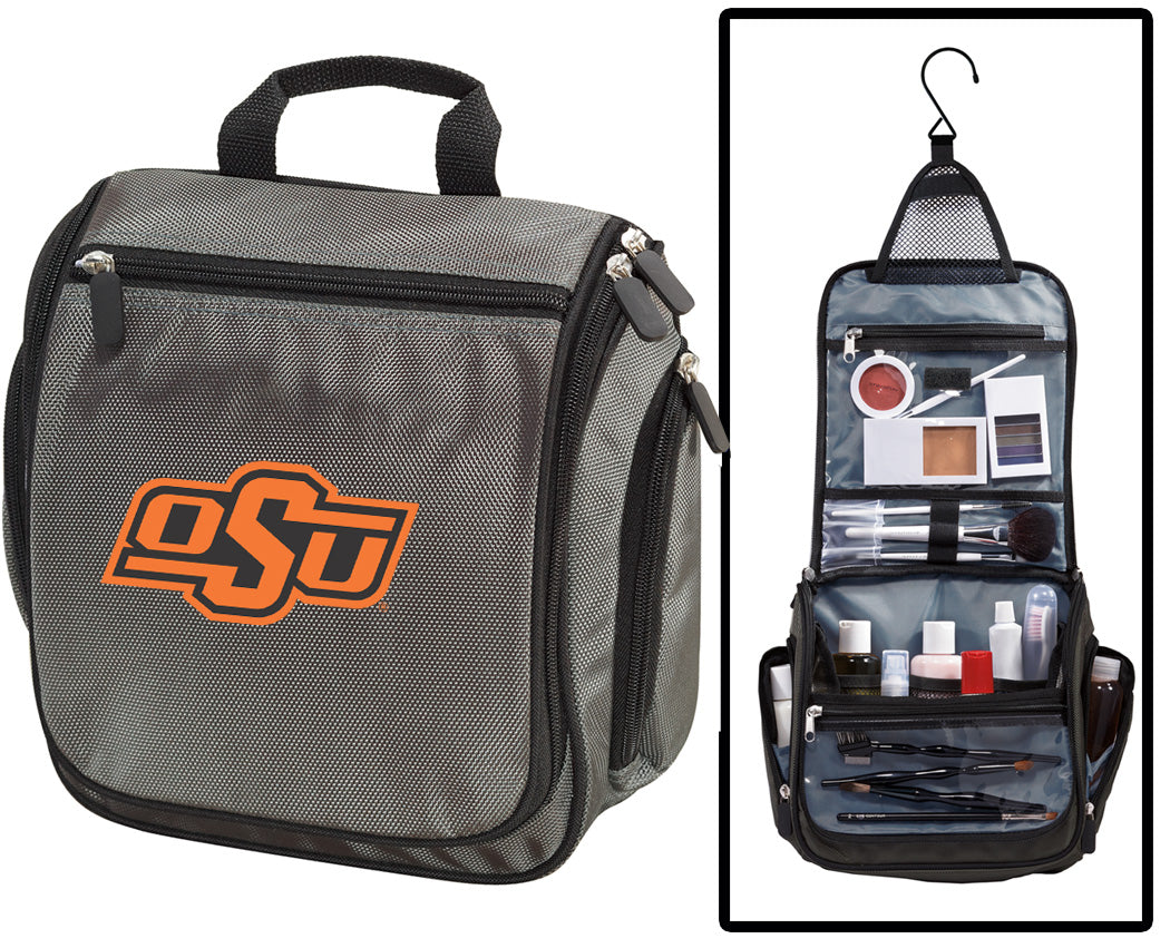 Oklahoma State Toiletry Bag or Mens OSU Cowboys Travel Shaving Kit