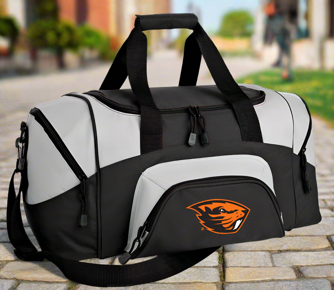 Oregon State Small Duffel Bag OSU Beavers Carryon Suitcase or Gym Bag