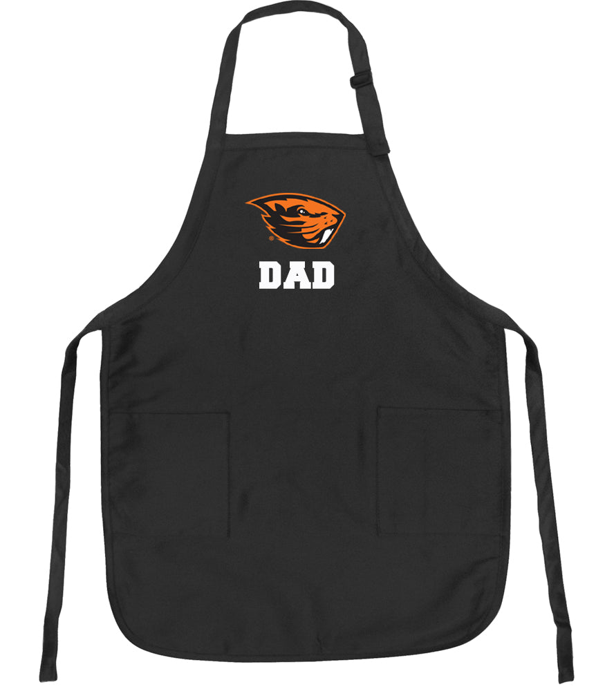 Oregon State Apron OSU Beavers Apron - Stain Resistant Fabric