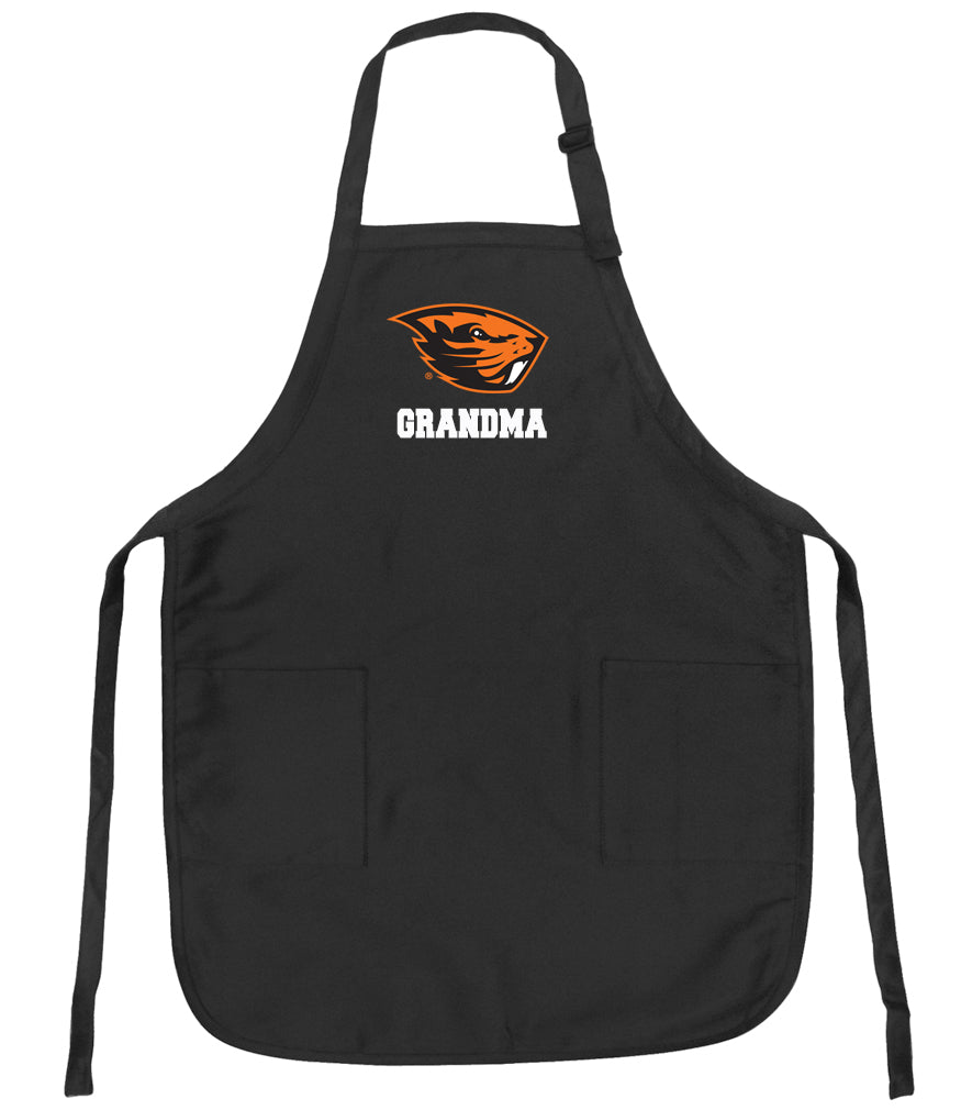 Oregon State Apron OSU Beavers Apron - Stain Resistant Fabric