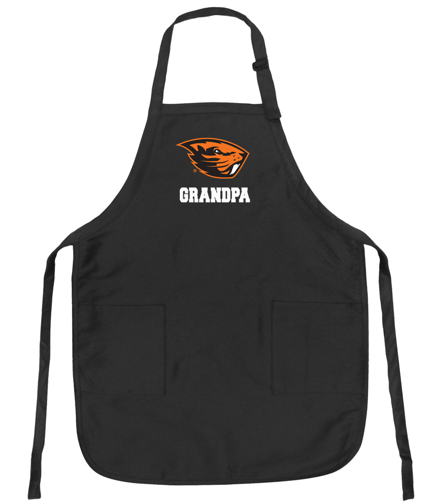 Oregon State Apron OSU Beavers Apron - Stain Resistant Fabric