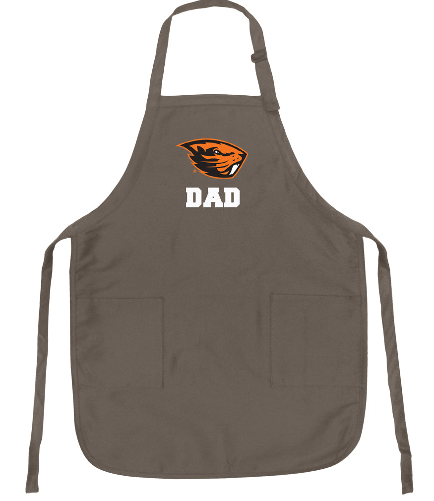 Oregon State Apron OSU Beavers Apron - Stain Resistant Fabric