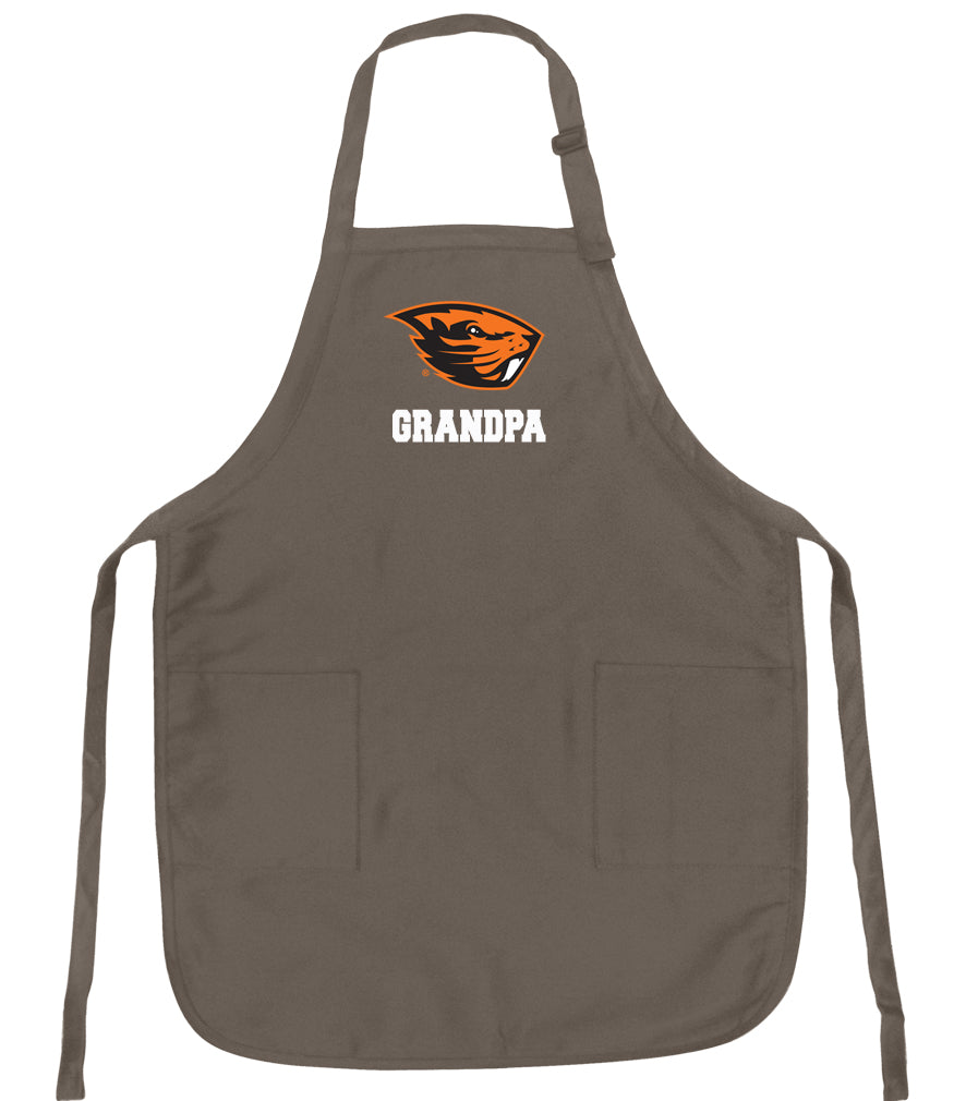 Oregon State Apron OSU Beavers Apron - Stain Resistant Fabric