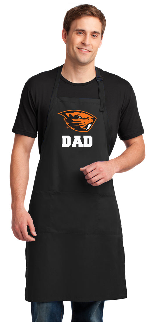 Oregon State Large Apron OSU Beavers Apron - Adjustable with Pockets