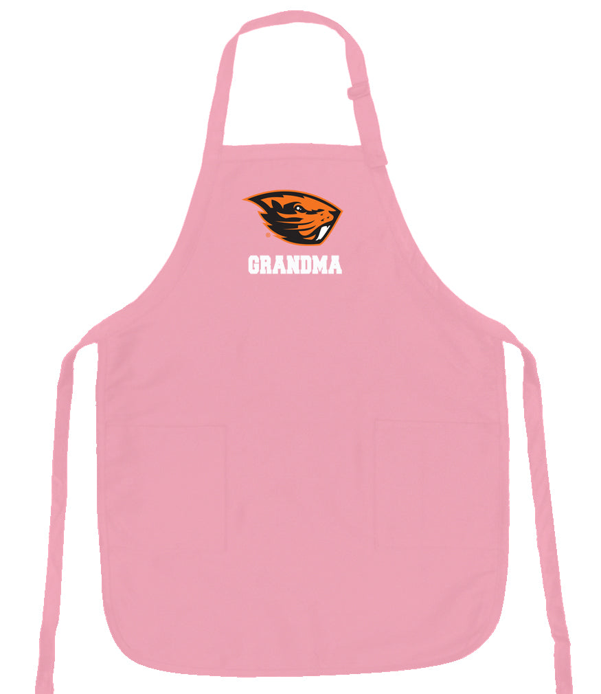 Oregon State Apron OSU Beavers Apron - Stain Resistant Fabric