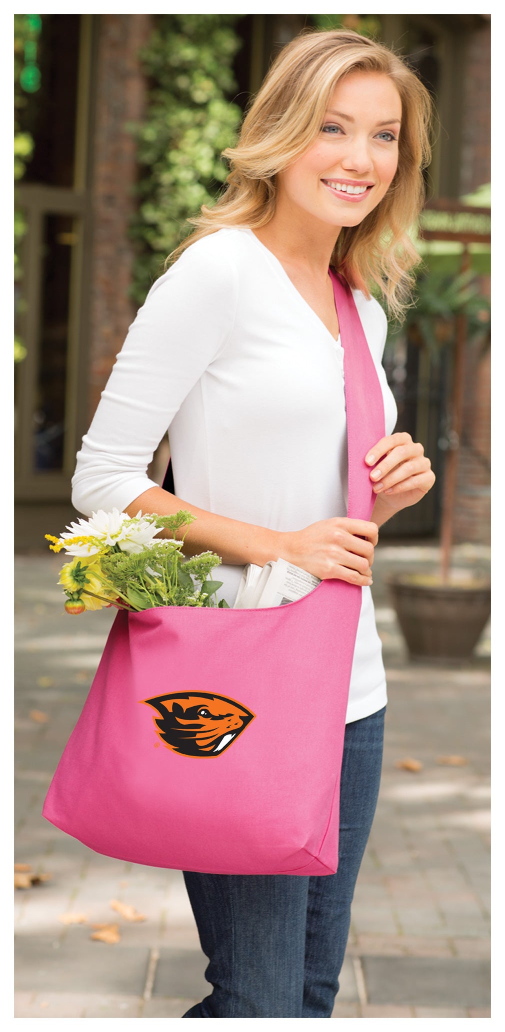 Oregon State Cross Body Bag OSU Beavers Shoulder Tote Bag - Sling Style