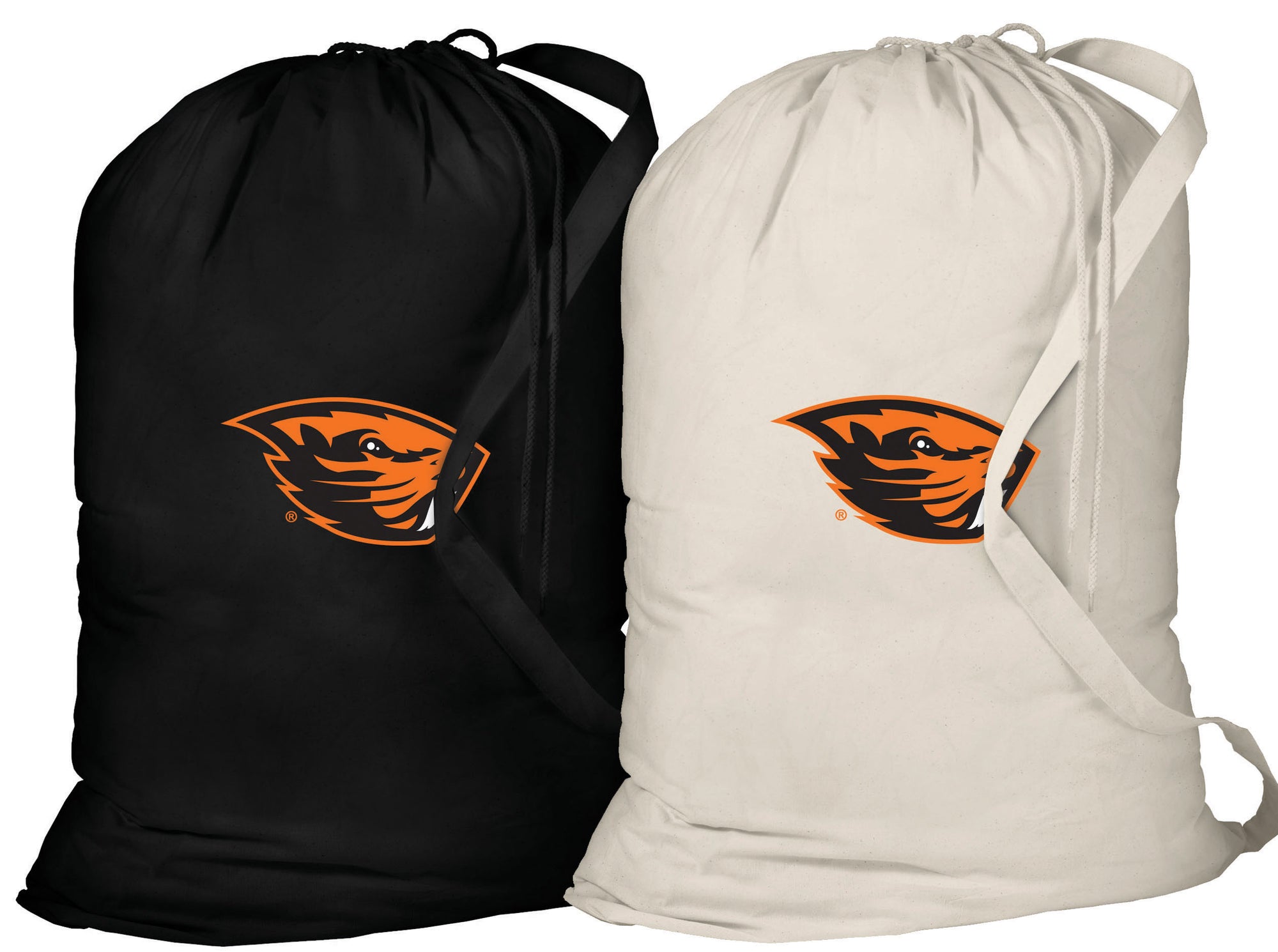 Oregon State Laundry Bags 2 PC Set OSU Beavers Clothes Bags