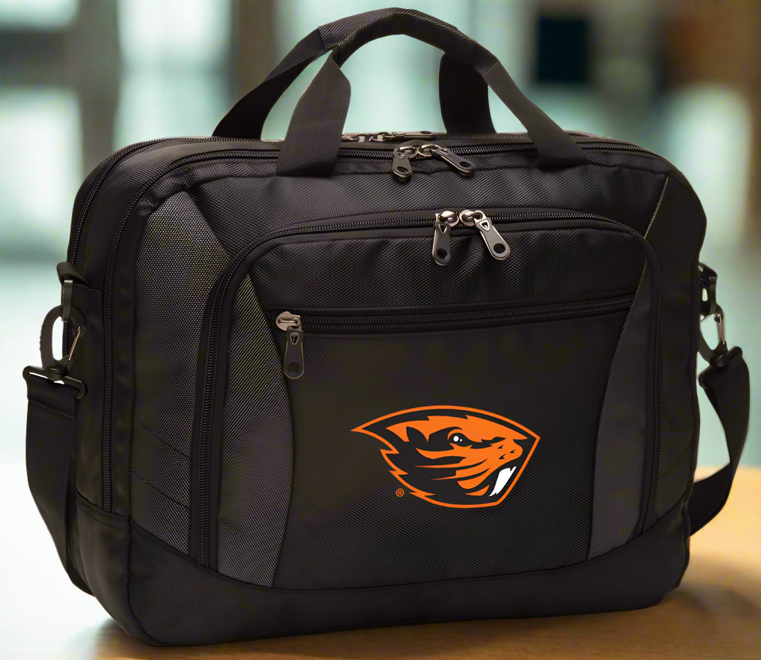 Oregon State Laptop Computer Bag OSU Beavers Messenger Bag Briefcase