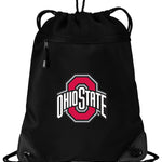 Ohio State Drawstring Backpack OSU Cinch Pack - Mesh & Microfiber