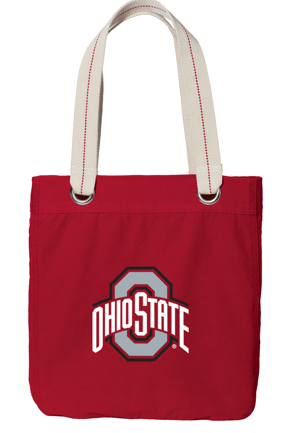 Ohio State Tote Bag OSU Deluxe Canvas Shoulder Bag