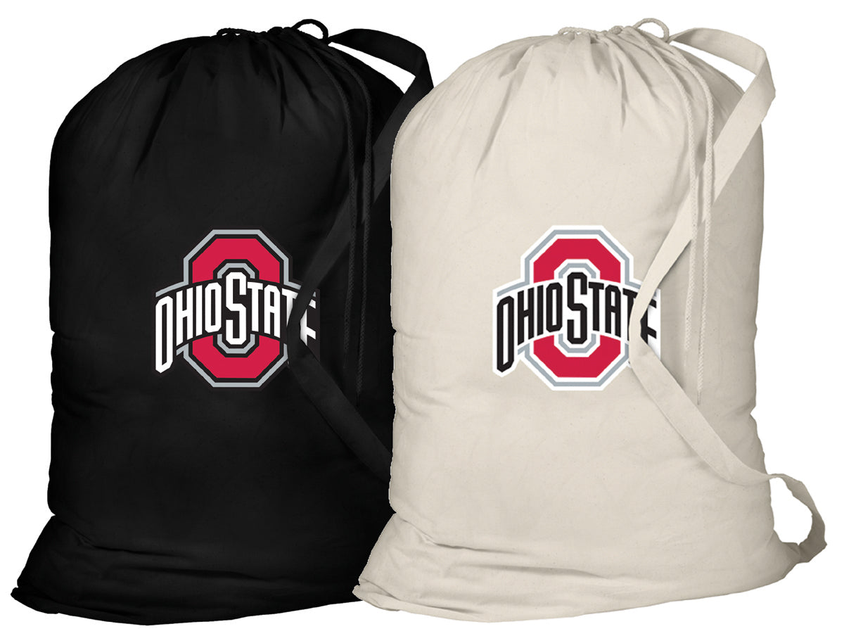 Ohio State Laundry Bags 2 PC Set OSU Clothes Bags