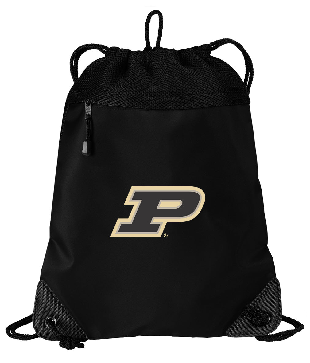 Purdue University Drawstring Backpack Purdue Cinch Pack - Mesh & Microfiber