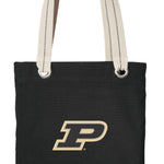 Purdue University Tote Bag Purdue Deluxe Canvas Shoulder Bag