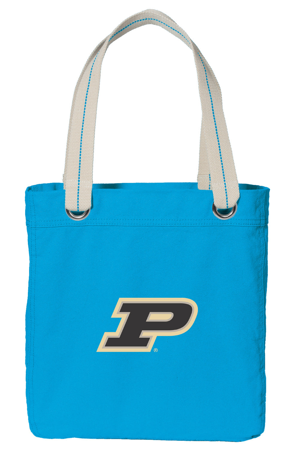 Purdue University Tote Bag Purdue Deluxe Canvas Shoulder Bag