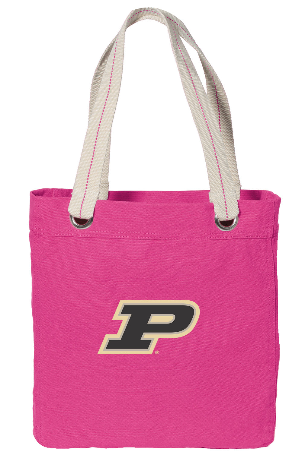 Purdue University Tote Bag Purdue Deluxe Canvas Shoulder Bag