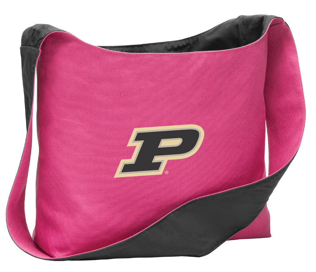 Purdue University Cross Body Bag Purdue Shoulder Tote Bag - Sling Style