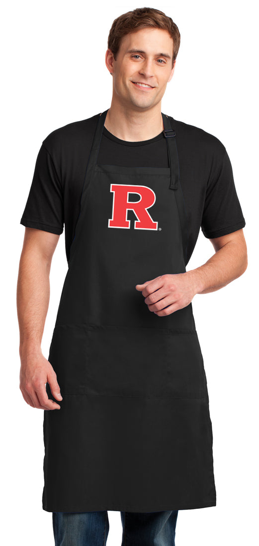 Rutgers Large Apron RU Apron - Adjustable with Pockets