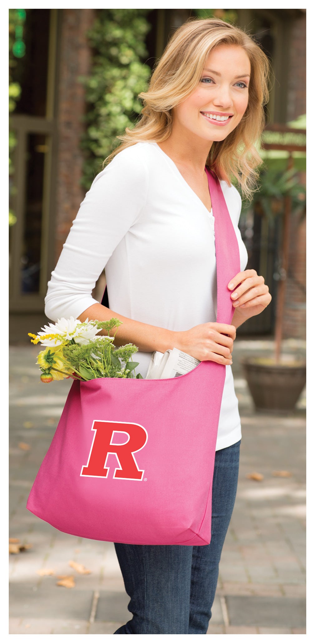 Rutgers Cross Body Bag RU Shoulder Tote Bag - Sling Style