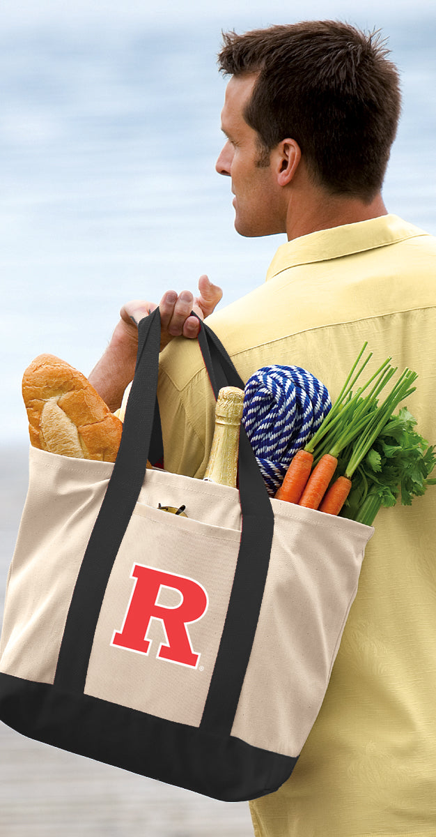 Rutgers Canvas Tote Bag RU Classic Tote