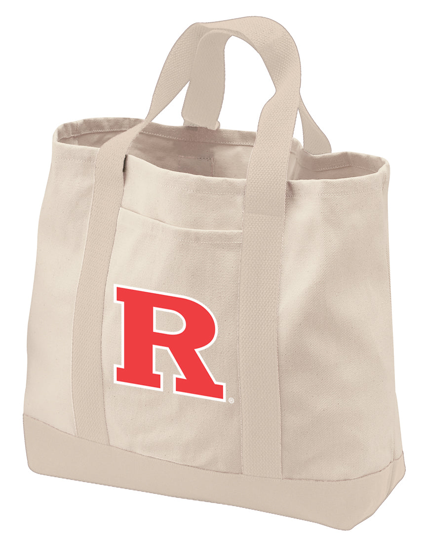 Rutgers Canvas Tote Bag RU Classic Tote