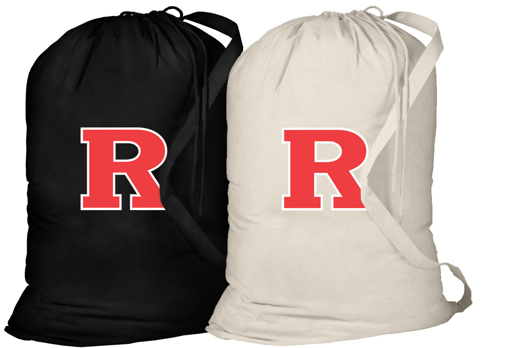 Rutgers Laundry Bags 2 PC Set RU Clothes Bags