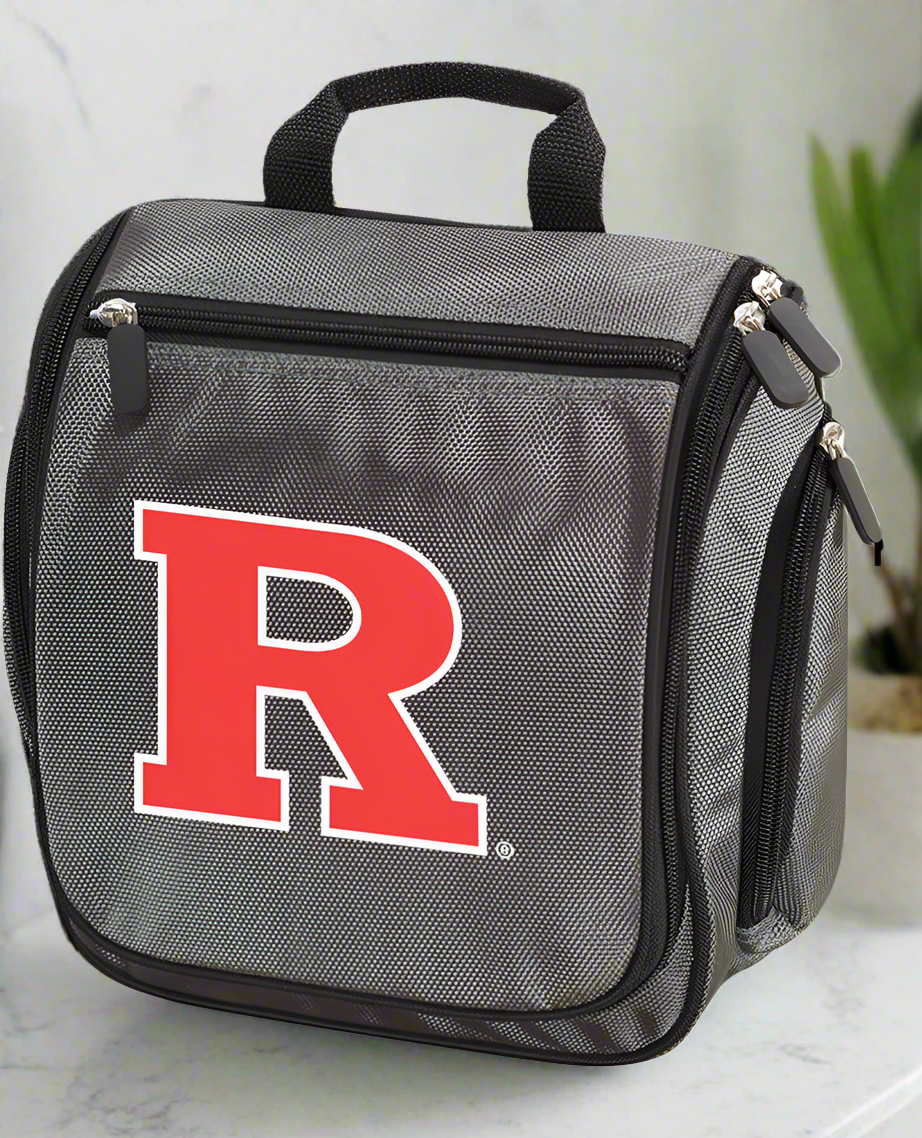 Rutgers University Toiletry Bag or Mens RU Travel Shaving Kit