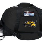 Southern Miss Duffel Bag USM Gym or Sports Bag with Shoe Pocket