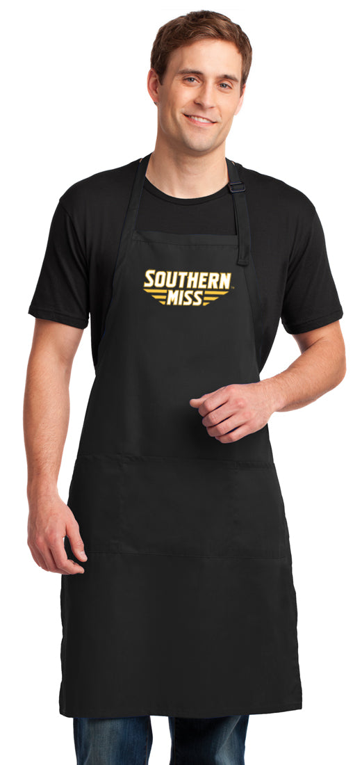 Southern Miss Large Apron USM Golden Eagles Apron - Adjustable with Pockets