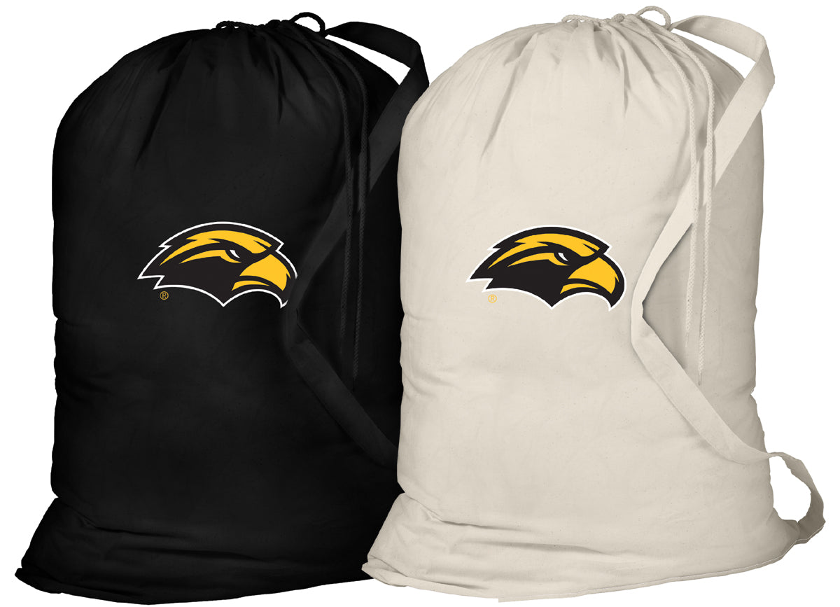 Southern Miss Laundry Bags 2 PC Set USM Clothes Bags