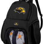 Southern Miss Soccer Ball Backpack or USM Volleyball Sports Gear Bag