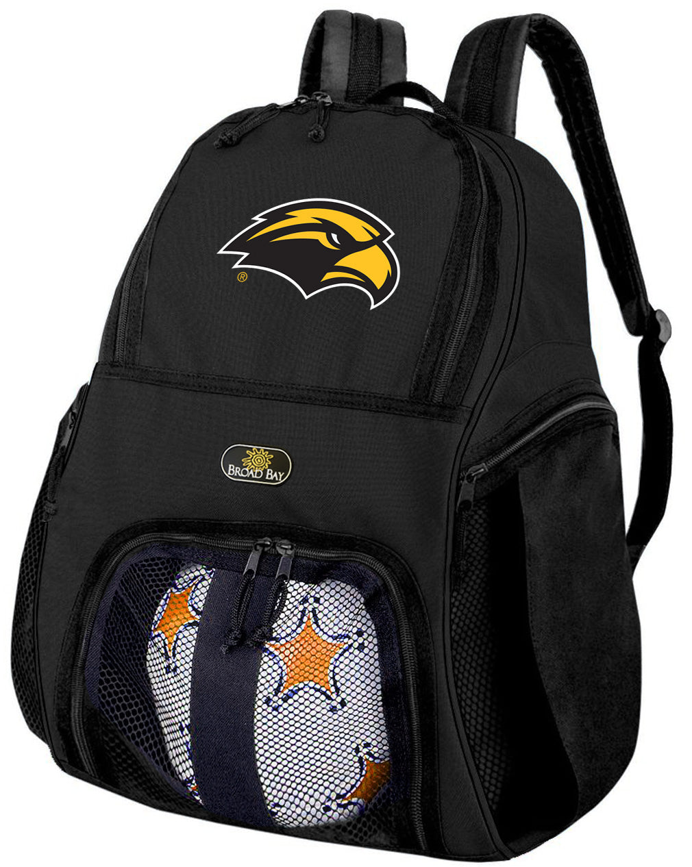 Southern Miss Soccer Ball Backpack or USM Volleyball Sports Gear Bag