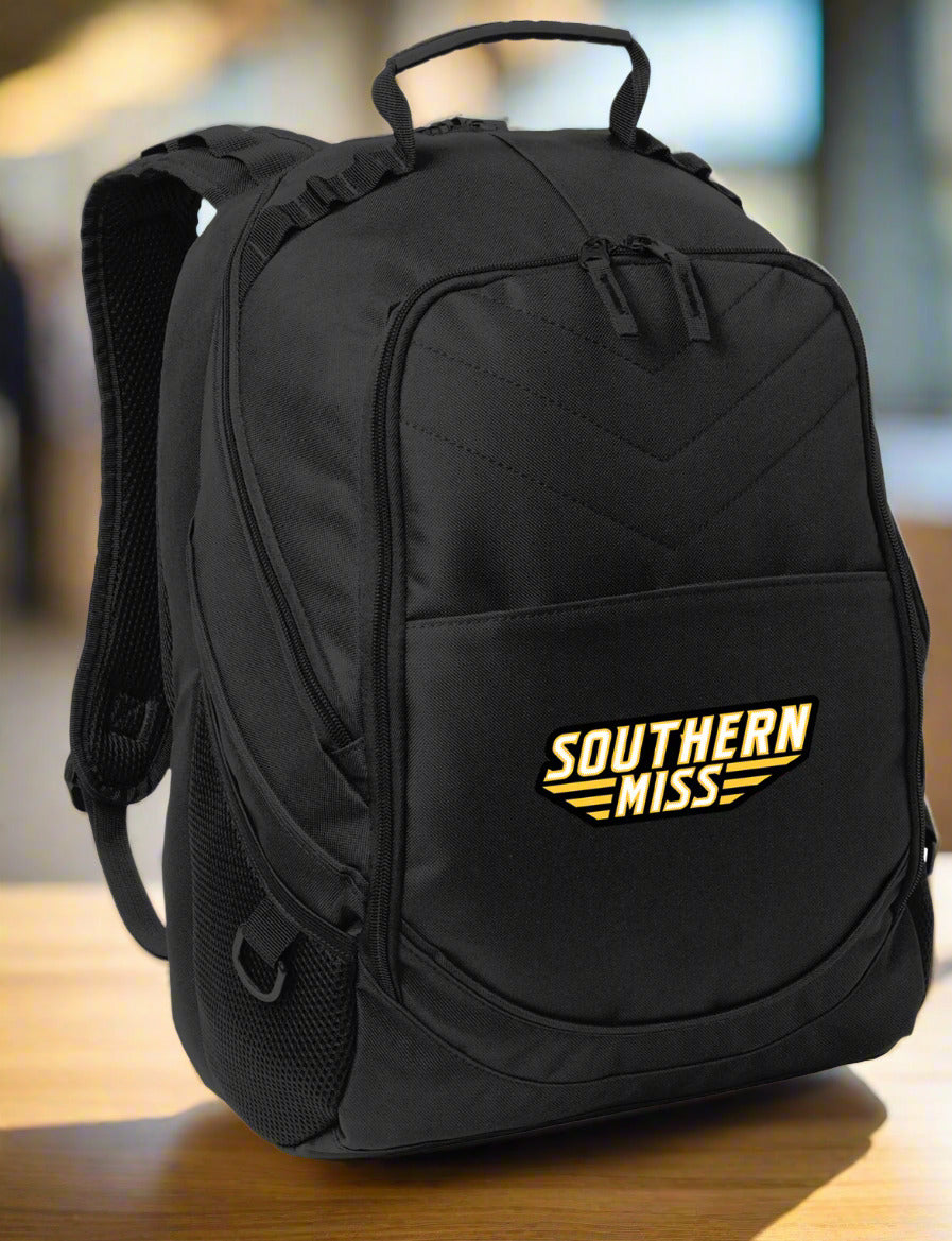 Southern Miss Backpack USM Golden Eagles Laptop Computer Backpack