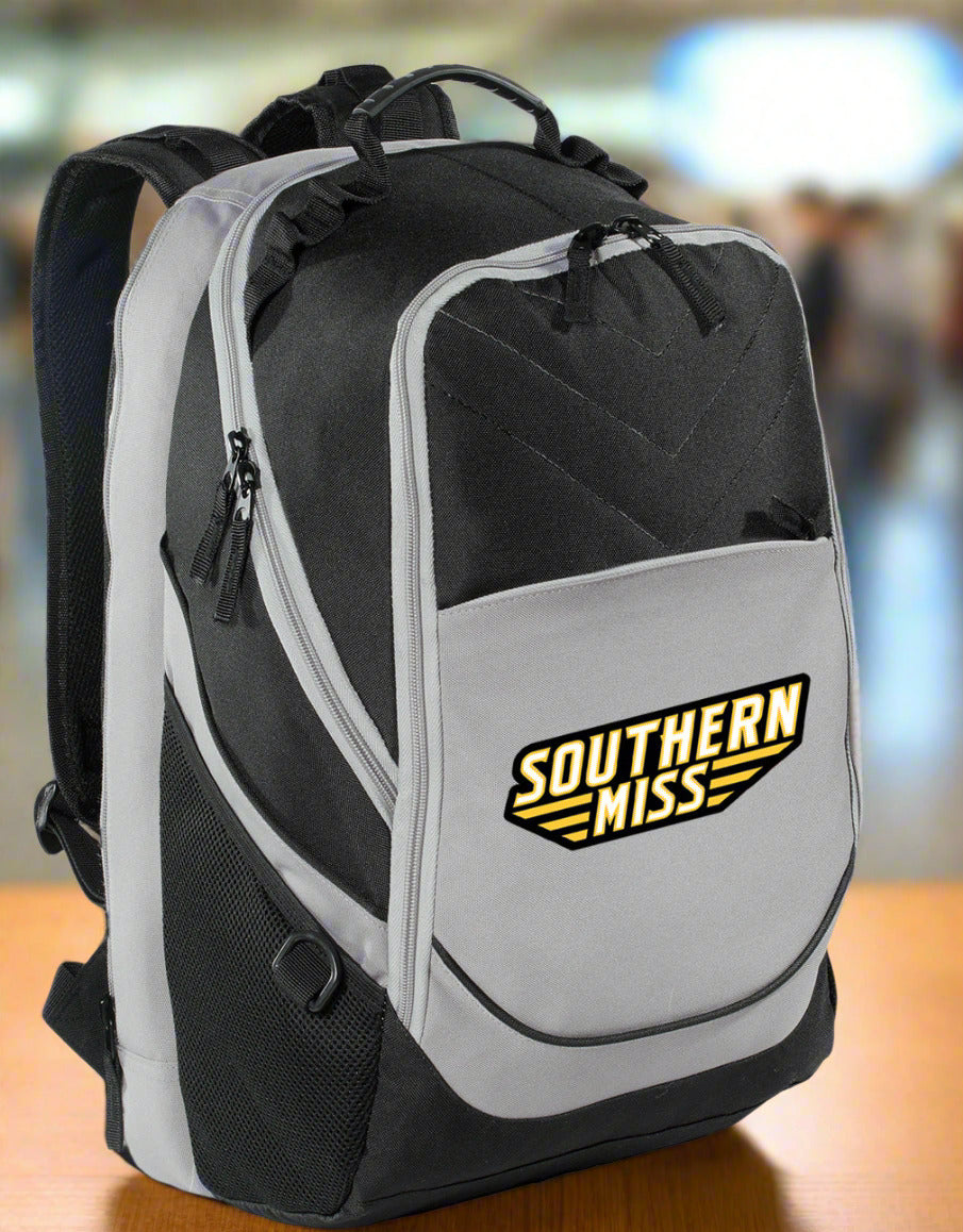 Southern Miss Backpack USM Golden Eagles Laptop Computer Backpack