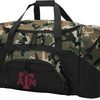 Texas A&M Large Camo Duffel Bag Aggies Suitcase or Sports Gear Bag