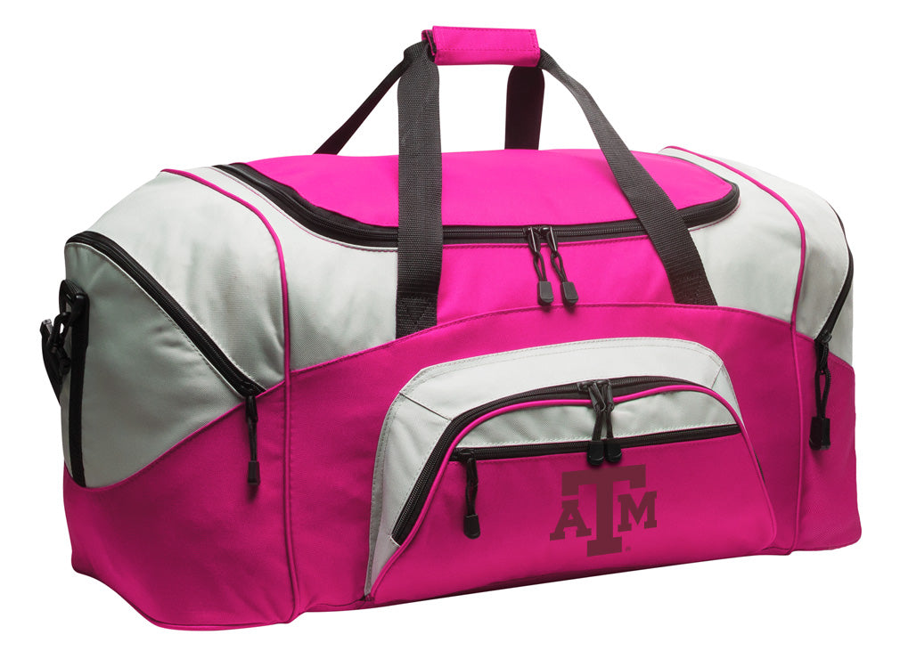 Texas A&M Large Duffel Bag Aggies Suitcase Luggage Bag